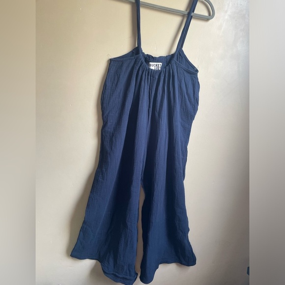 Bucket List Adjustable Romper Jumpsuit size XS OVERSIZED - Picture 2 of 12